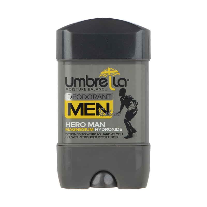 ژل دئودورانت مردانه آمبرلا مدل Hero Man حجم ۷۵ میلی‌لیتر
